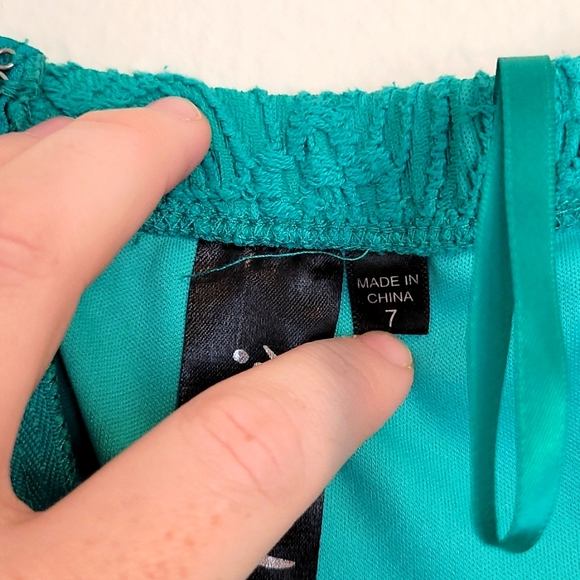 Trixie Summer Dress strapless. Size 7, but fits more like a 9 like new - Picture 5 of 9